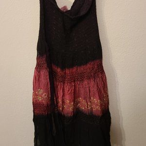 fashion terminal strapless dress